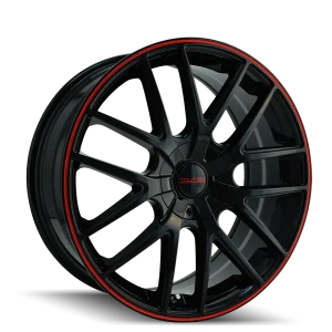 Touren – TR60 – Black – 16″x7″ 42mm – All weather Wheels – 3260-6720BR